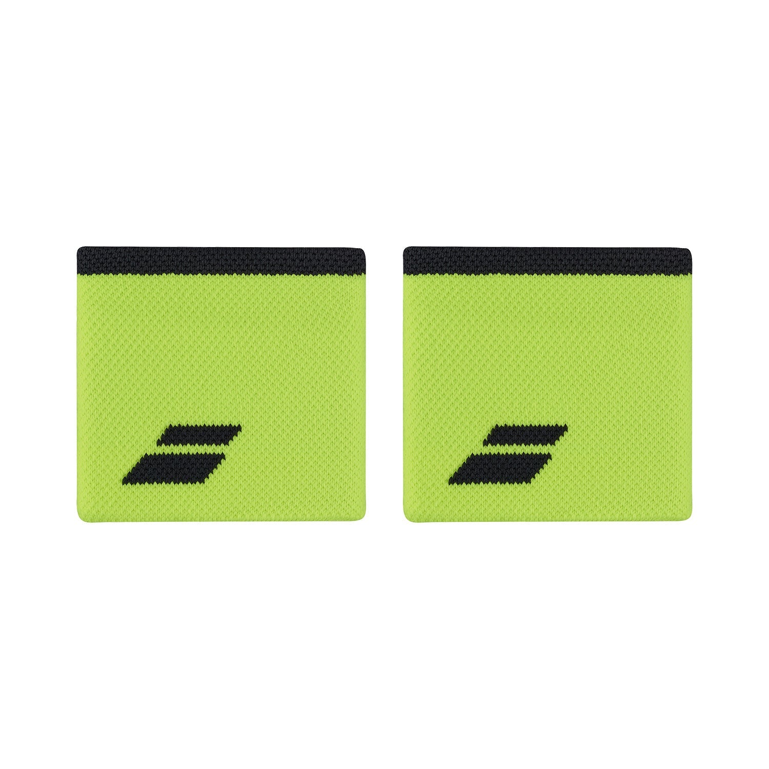 Babolat Logo Wristband Unisex - Yellow/Grey