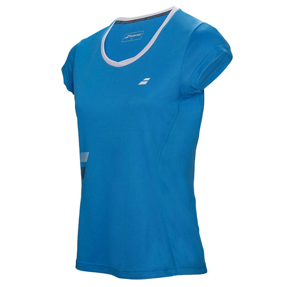 Babolat Core Flag Club Tee Women - Blue Clothing Babolat