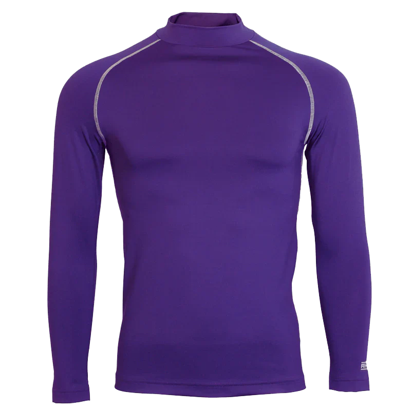 Rhino TRM12 Long Sleeve Baselayer Purple Baselayer Rhino