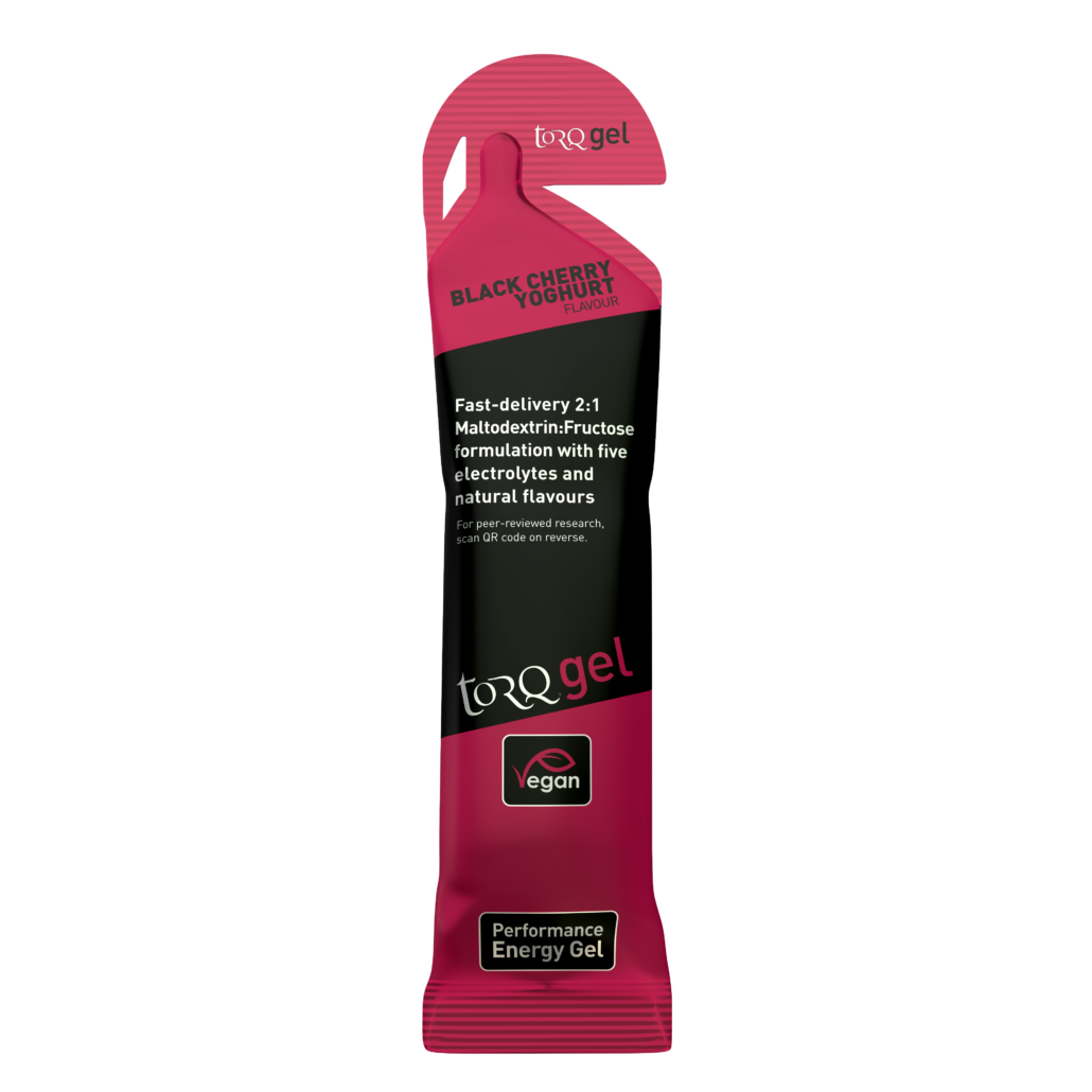 TORQ Energy Gel - Black Cherry Yoghurt (Box of 15 x 45g) Nutrition Torq