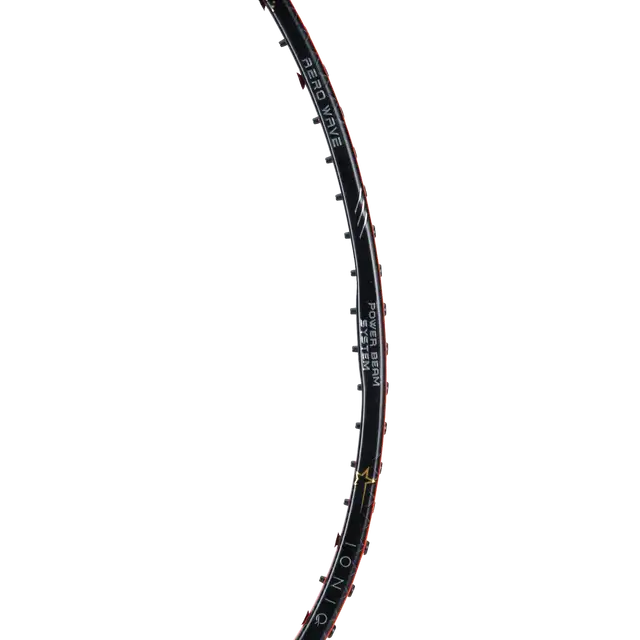 Hundred Ioniq 80 Limited Edition 4U Badminton Racket - Black/Orange Red