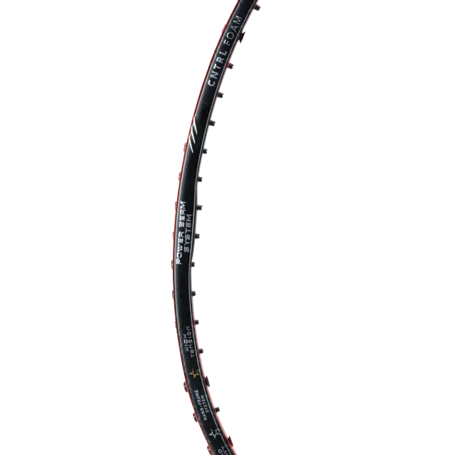 Hundred Ioniq 80 Limited Edition 4U Badminton Racket - Black/Orange Red