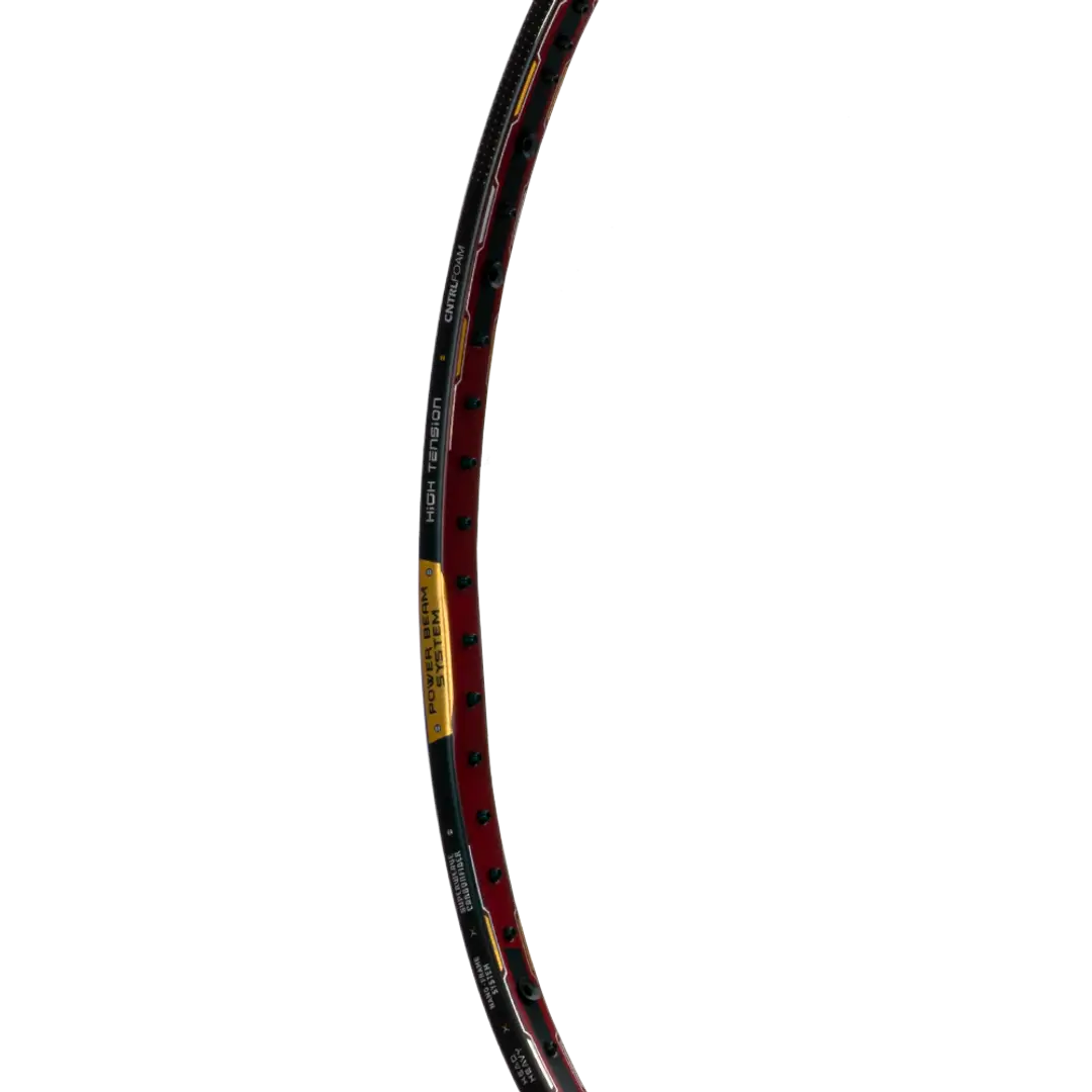 Hundred Ioniq 100 3U Badminton Racket - Black/Red