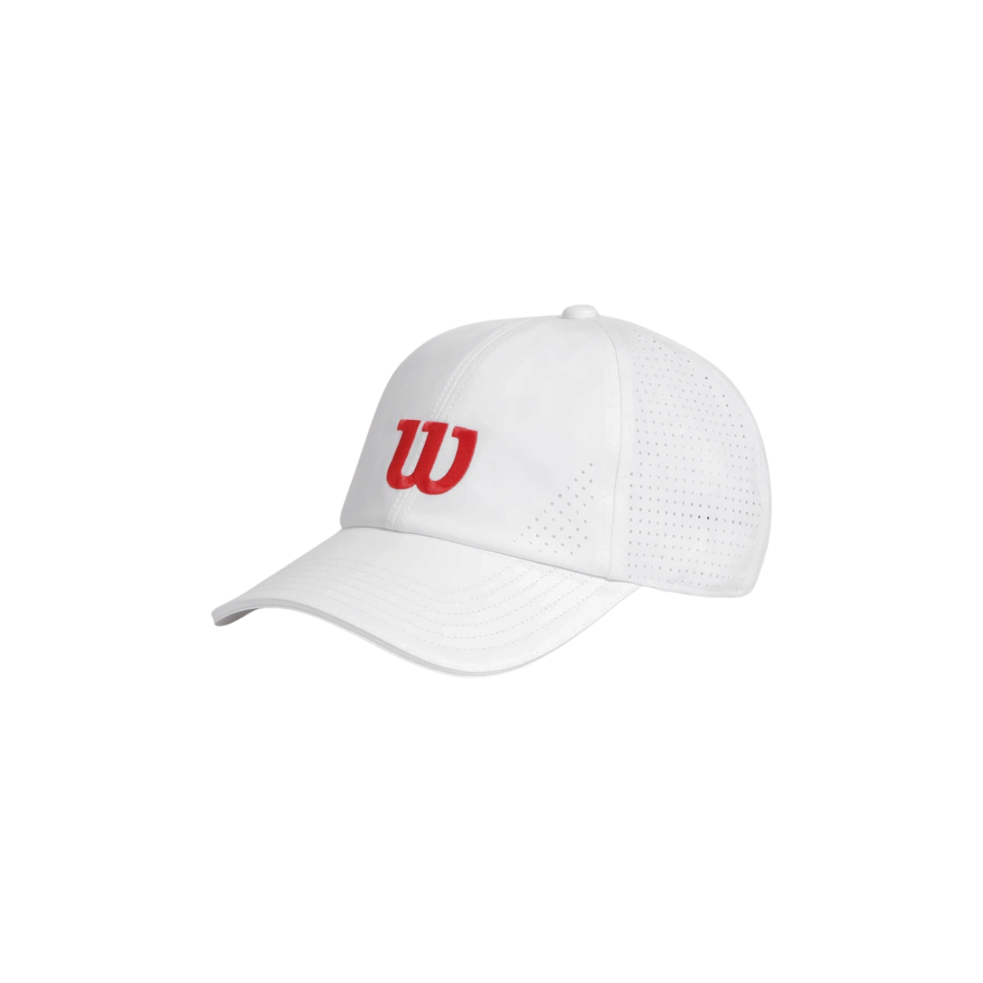 Wilson Active Perforated Cap - White Headwear Wilson