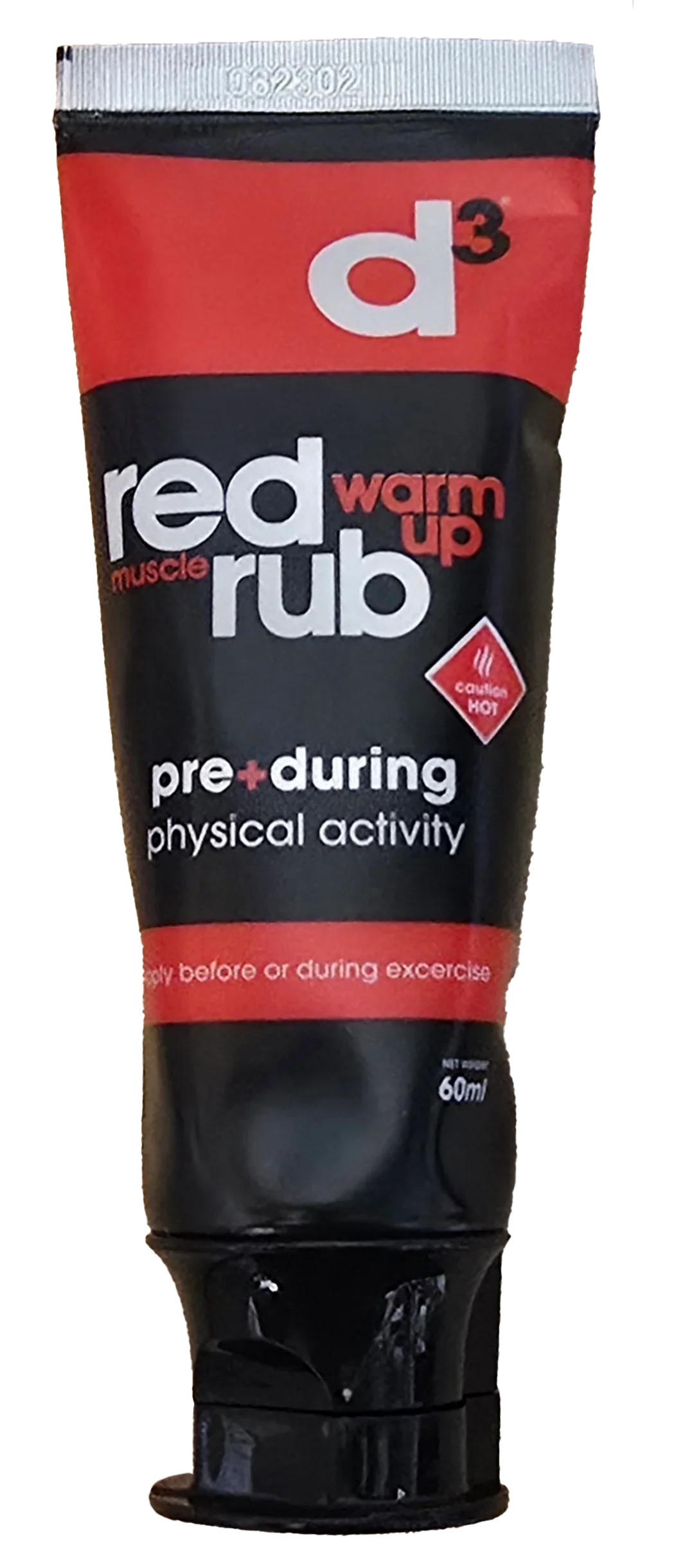 ADD ON D3 Red Muscle Warm Up Rub 60ml (RRUB060RDR) RED 60ml Accessories D3