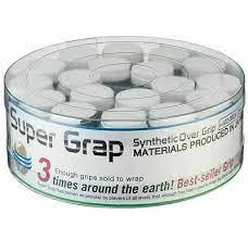 Yonex AC102EX Wet Super Grap (Single) White Overgrips Yonex