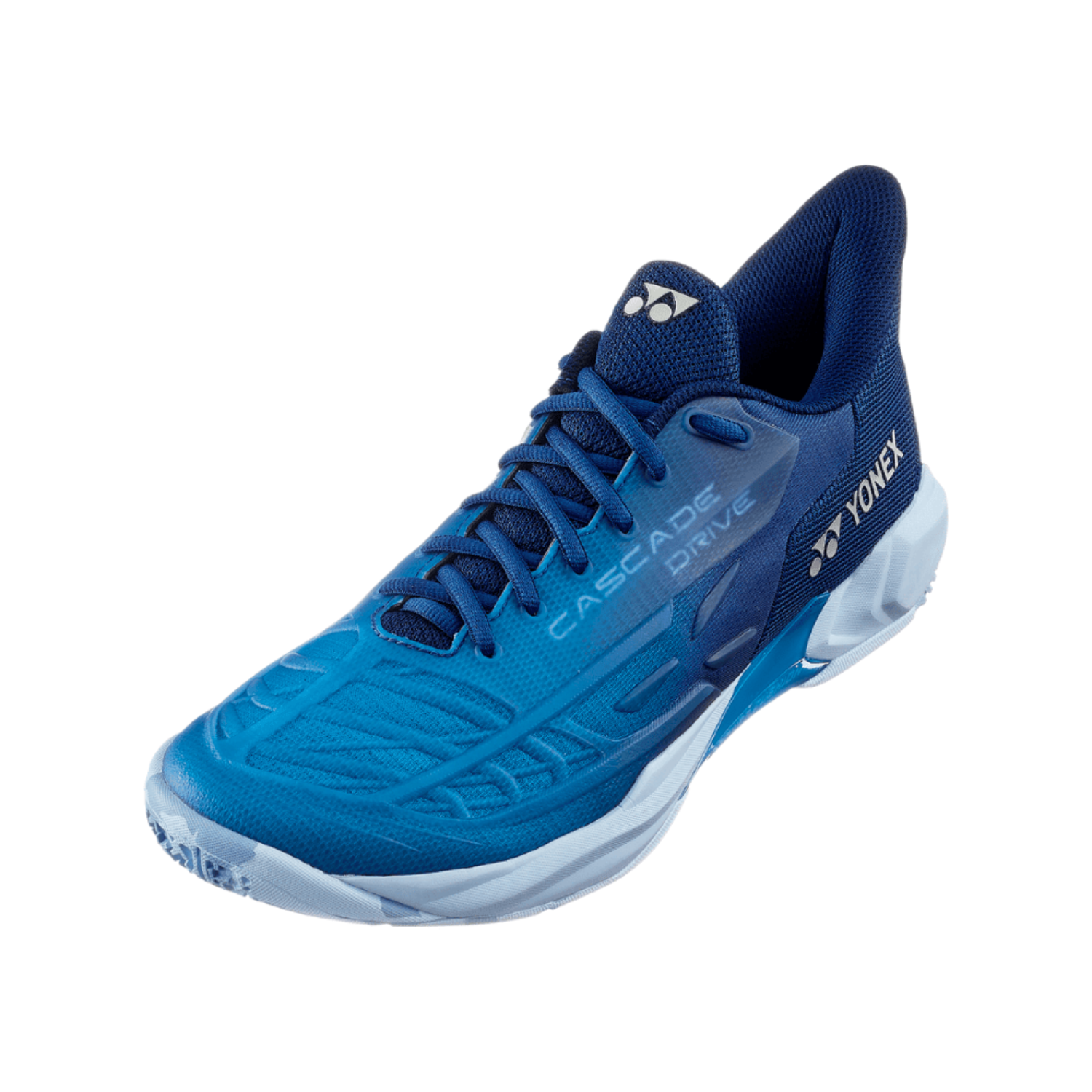 Yonex Power Cushion Cascade Drive 2 Badminton Shoe Unisex Clear Blue Badminton Shoes Yonex