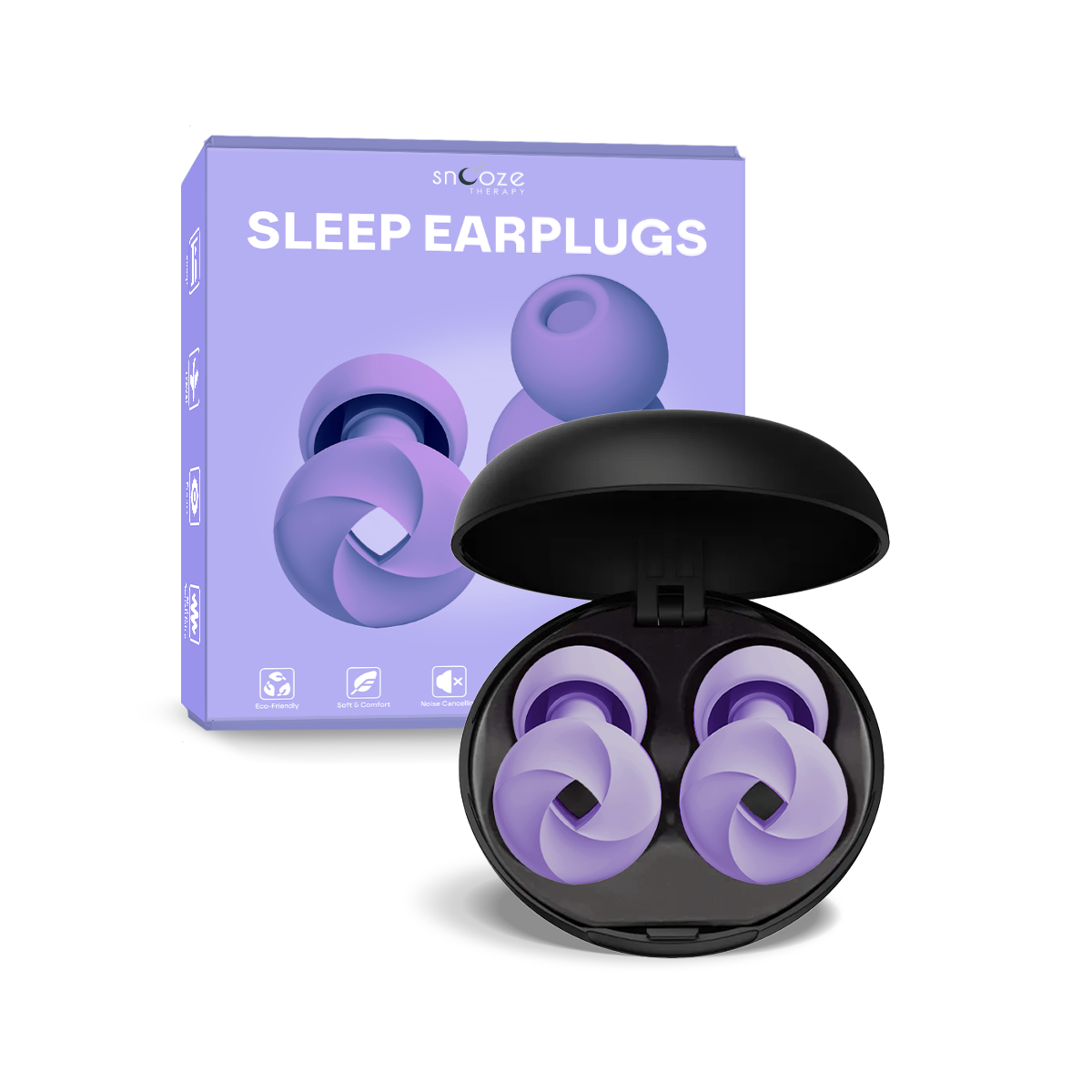 Sleep Ear Plugs Lavender Snooze Therapy