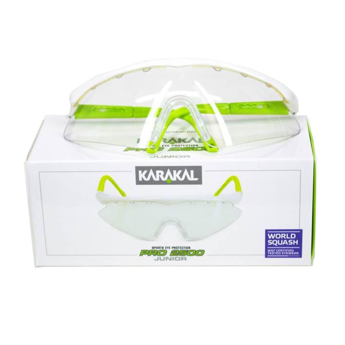 Karakal Pro 2500 Sports Eye Protection Goggles Junior - Transparent