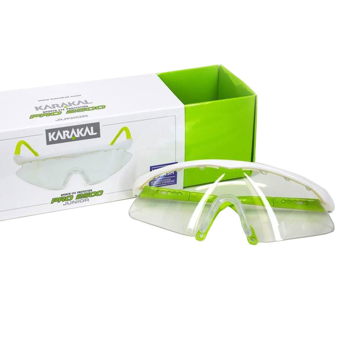 Karakal Pro 2500 Sports Eye Protection Goggles Junior - Transparent
