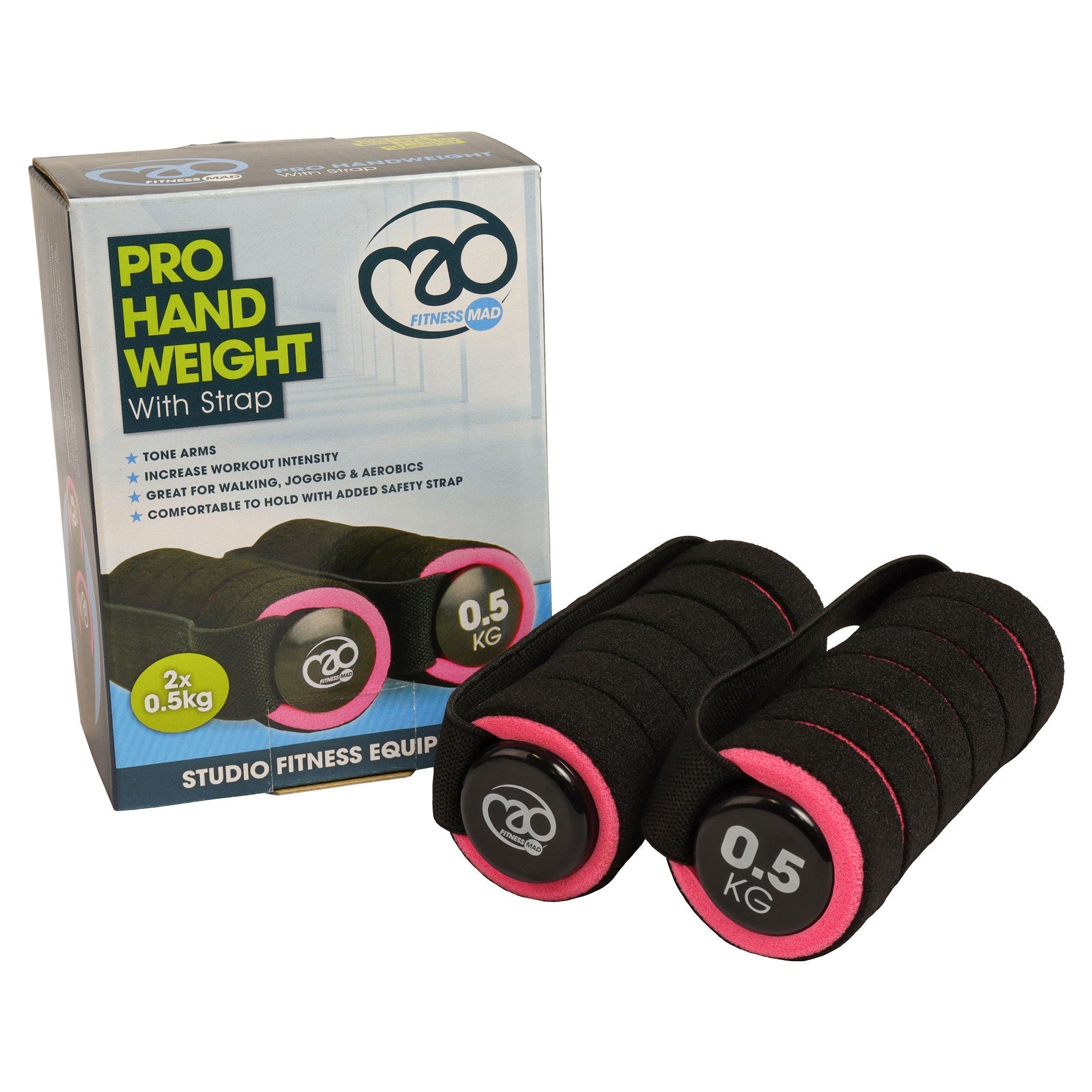 Fitness Mad Pro Handweight - Pink / Purple Accessories Fitness Mad
