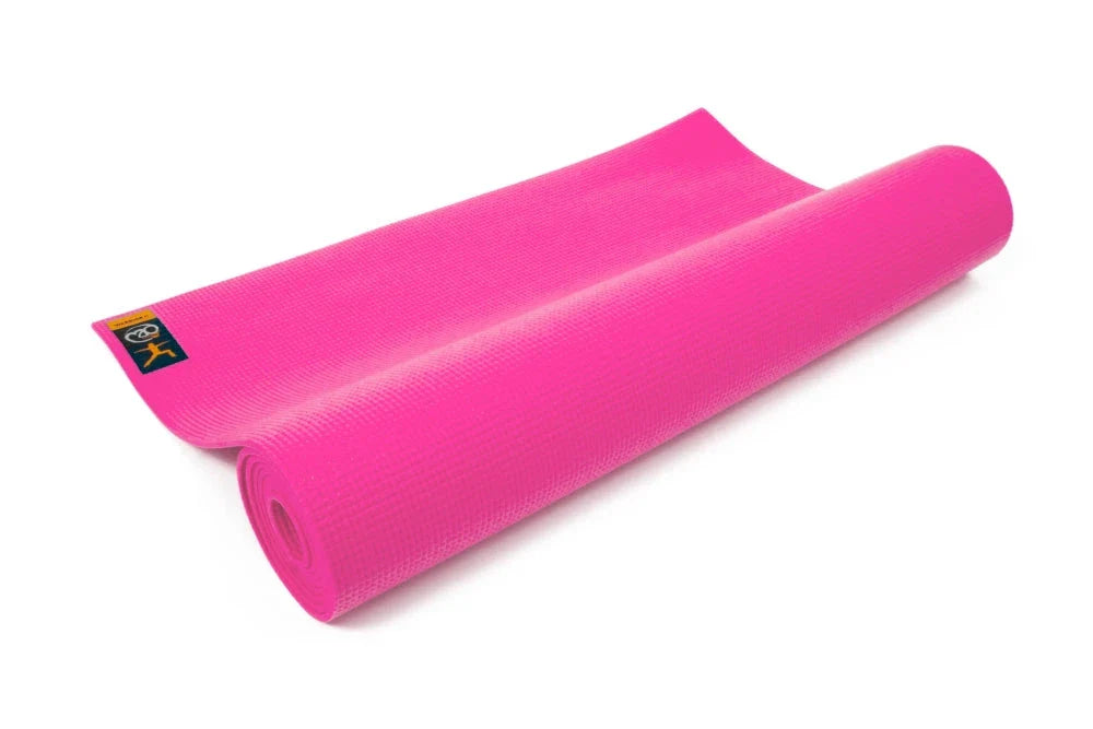 Fitness Mad Warrior II Yoga Mat 4mm - Pink Accessories Fitness Mad