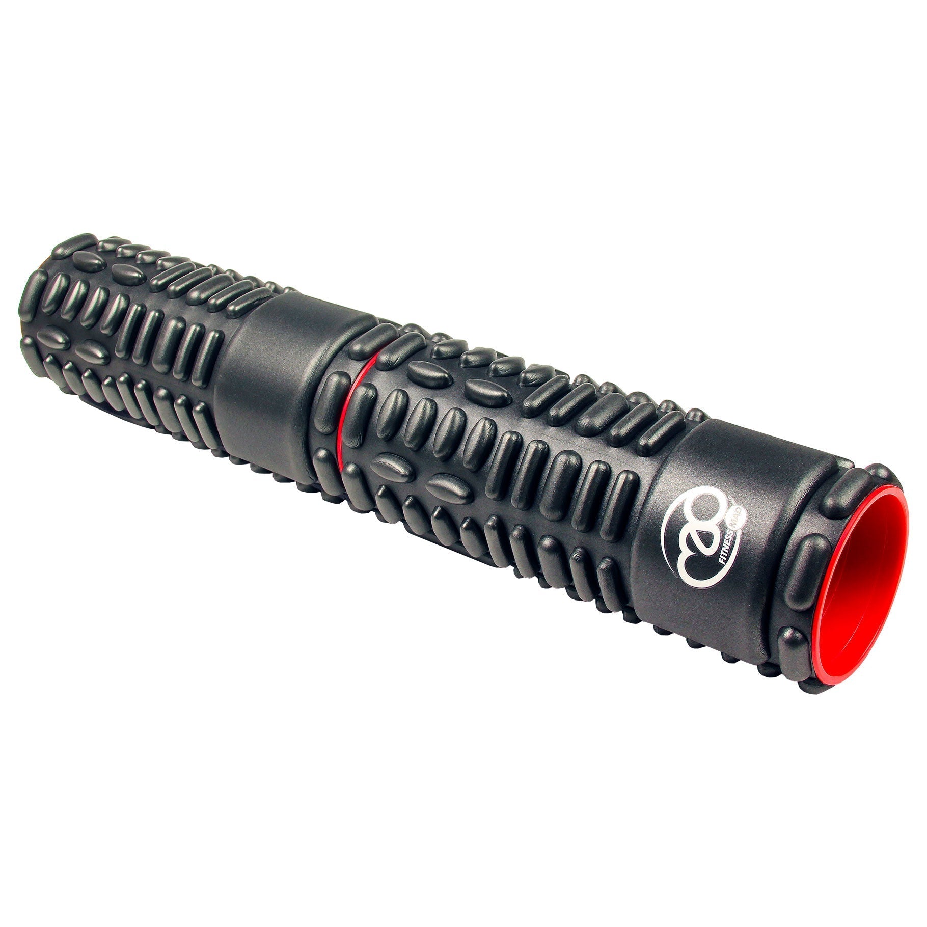 Fitness Mad 60cm Twin Vari-Massage Foam Roller - Black Accessories Fitness Mad