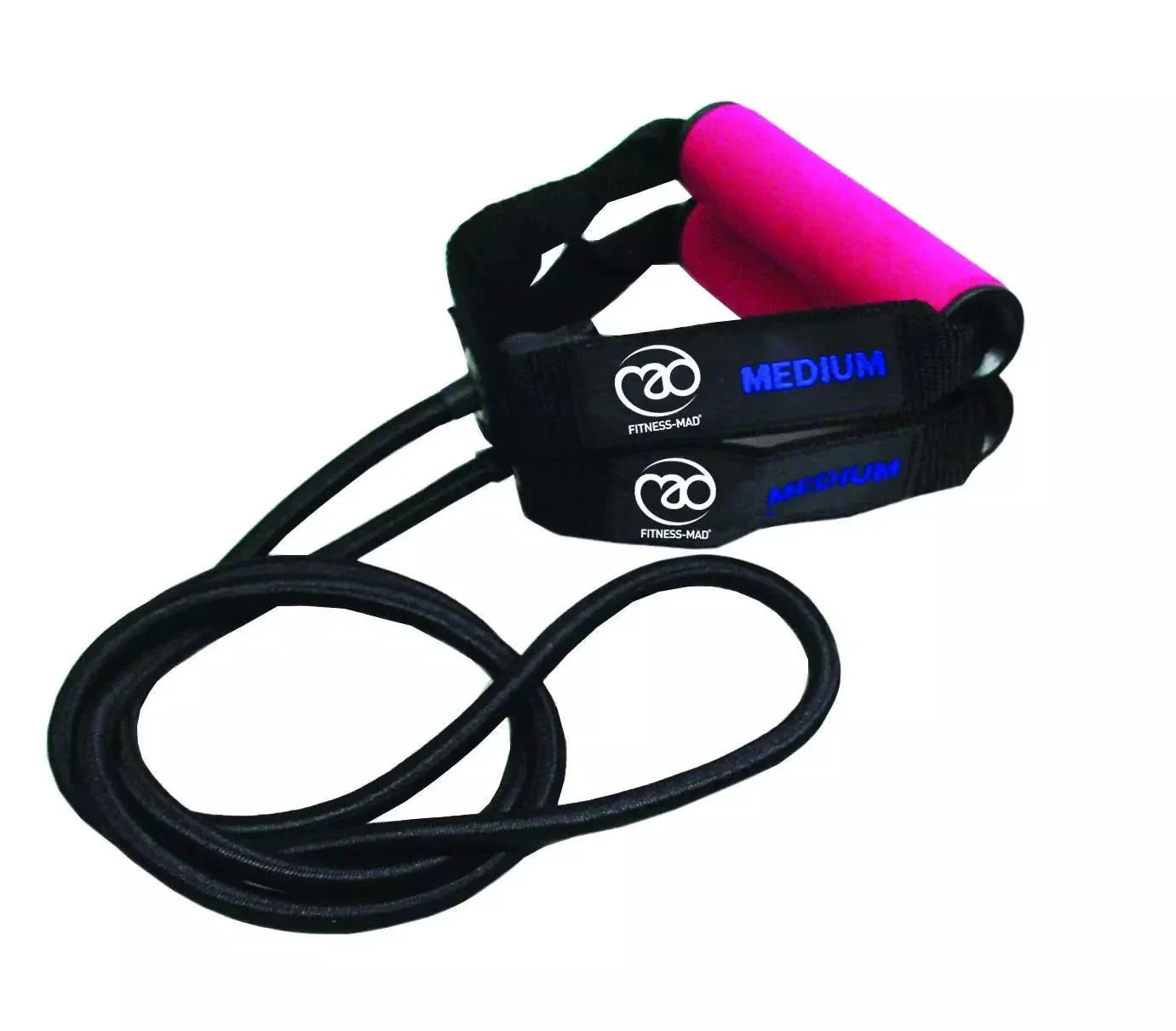 Fitness Mad Resistance Tube & Guide (FTUBE08L) PINK Medium Clearance Fitness Mad