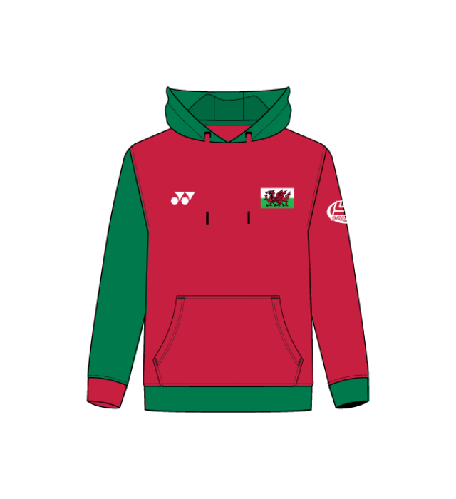 Badminton Wales Training Kit - Hoodie (Unisex)