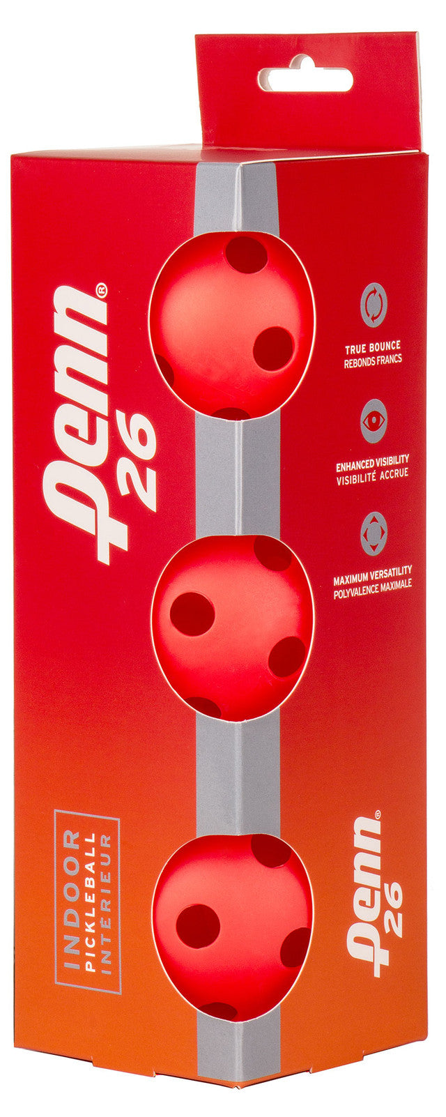 Head Penn 26 Indoor Pickleball Ball (3 Pack)