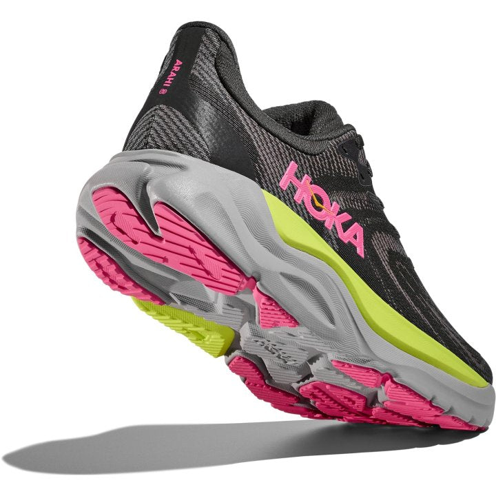 Hoka Arahi 8 Running Shoe Women - Charcoal Grey/Grey Skies Running Shoes Hoka
