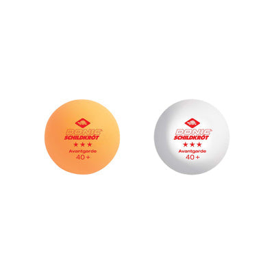 Donic-Schildkroet 3-Star Avantgarde Poly 40+ Ball (M608533) 6 Pack Table Tennis Ball Donic-Schildkroet