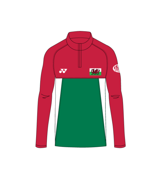 Badminton Wales Training Kit - Midlayer (Unisex)