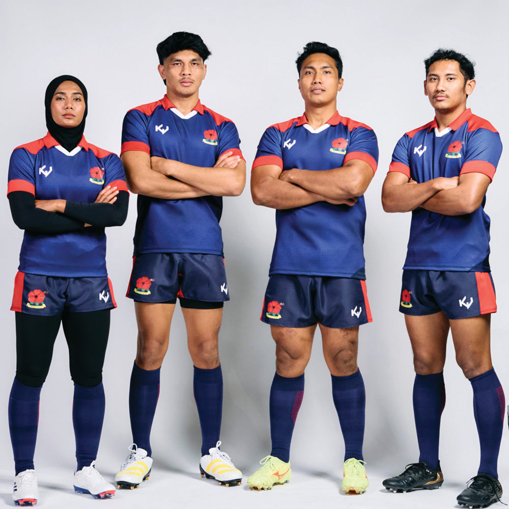 Kaki Jersi Malaysia Rugby Home Shirt Clothing Kaki Jersi