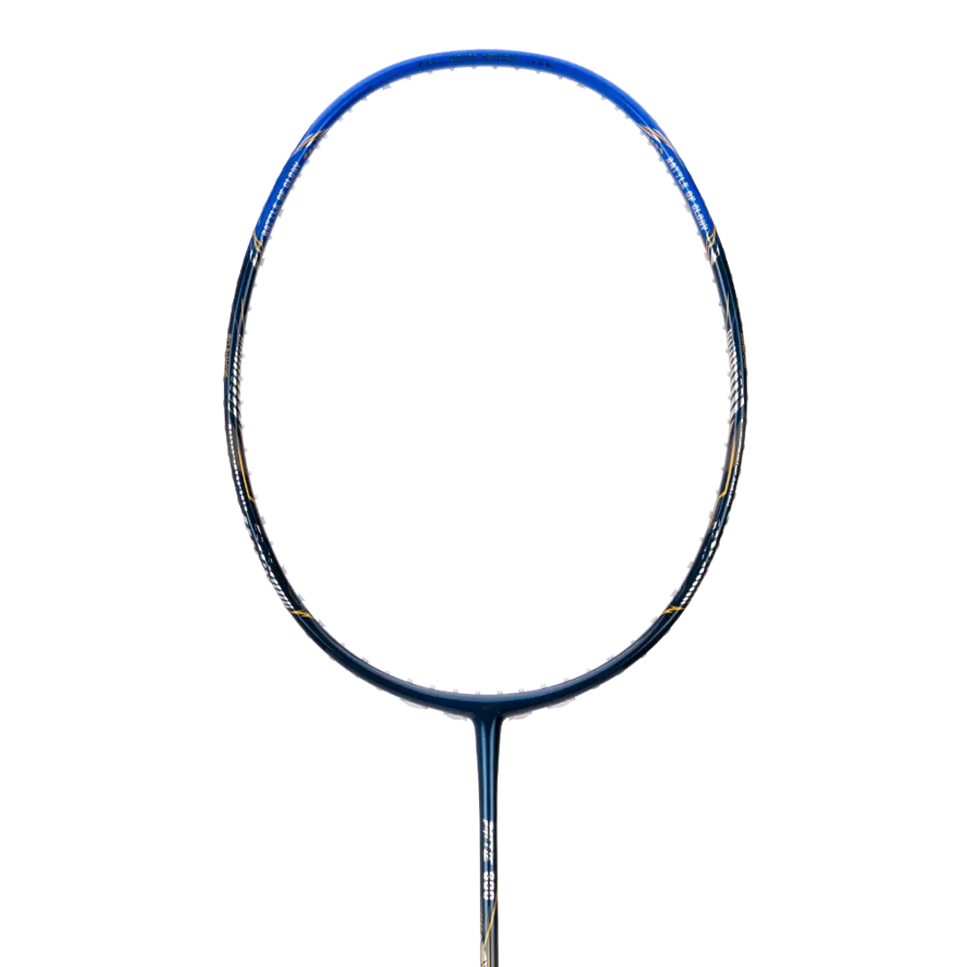 Hundred Battle 600 4U Badminton Racket - Navy/Blue/Silver