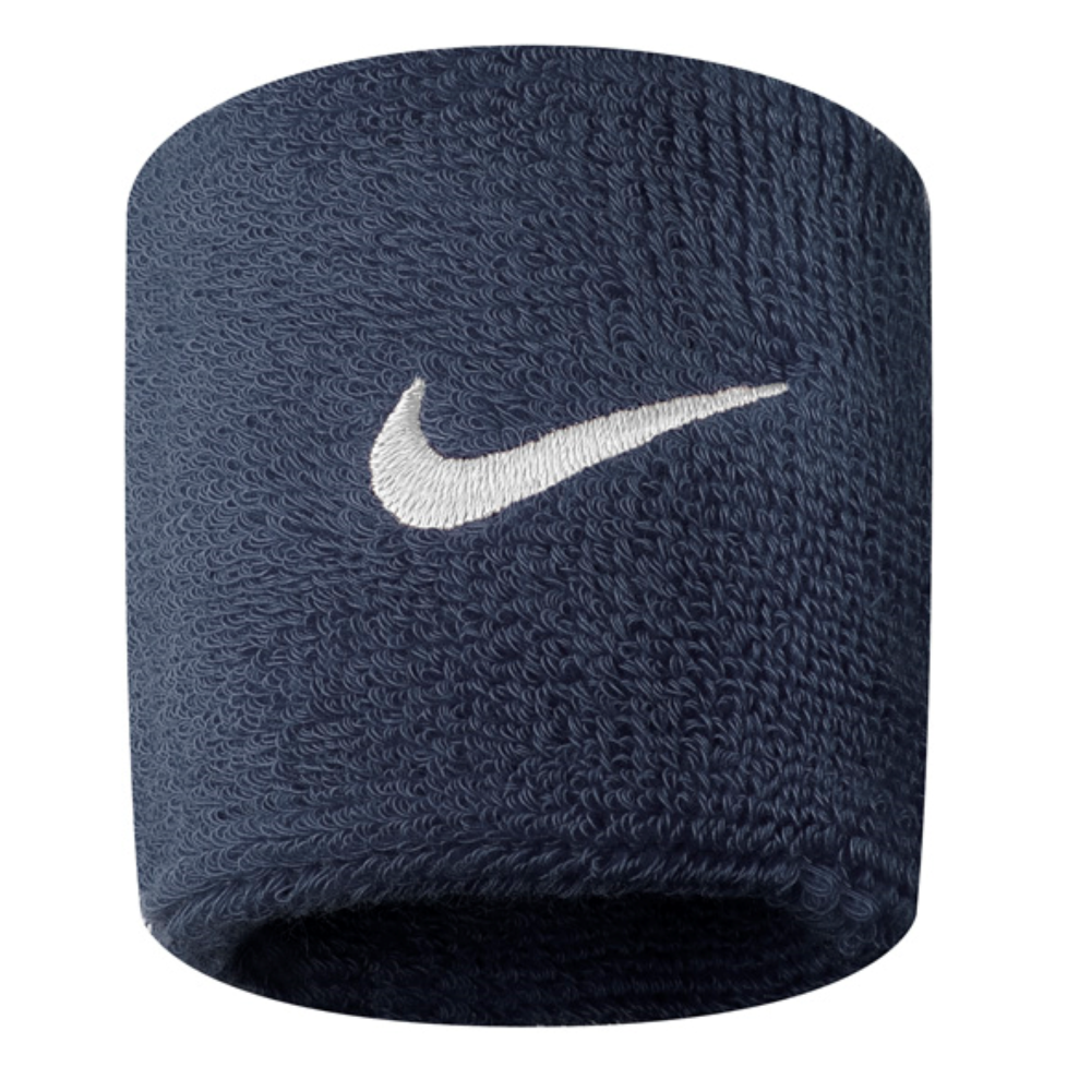Nike Swoosh Wristbands (Pair) OBSIDIAN WHITE Accessories Nike