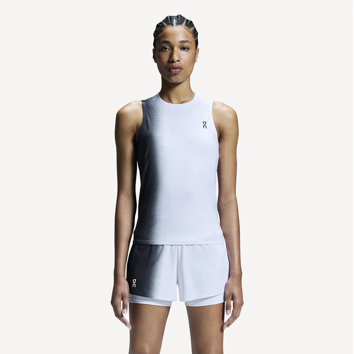 On Running Court Tank Women - Black/White