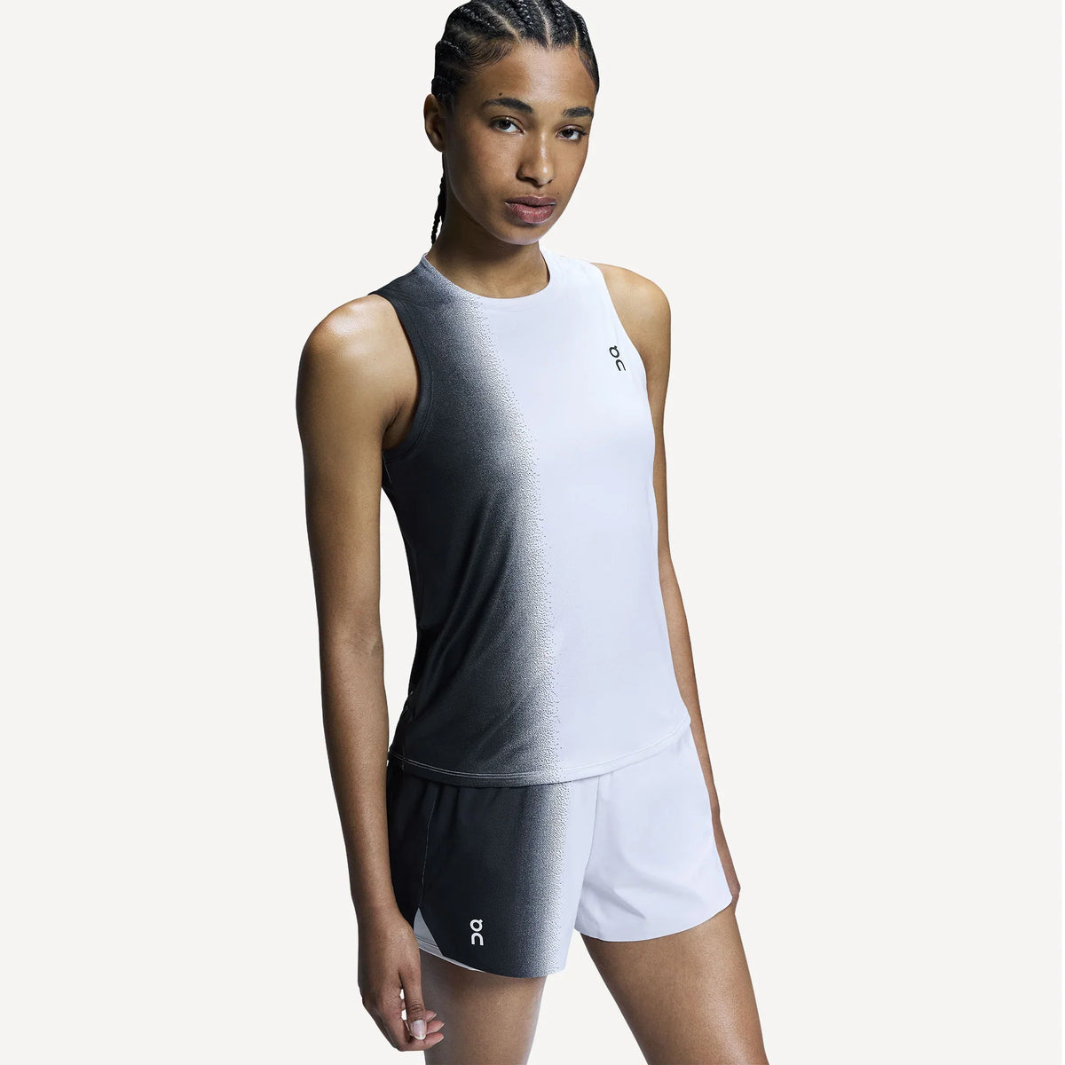 On Running Court Tank Women - Black/White