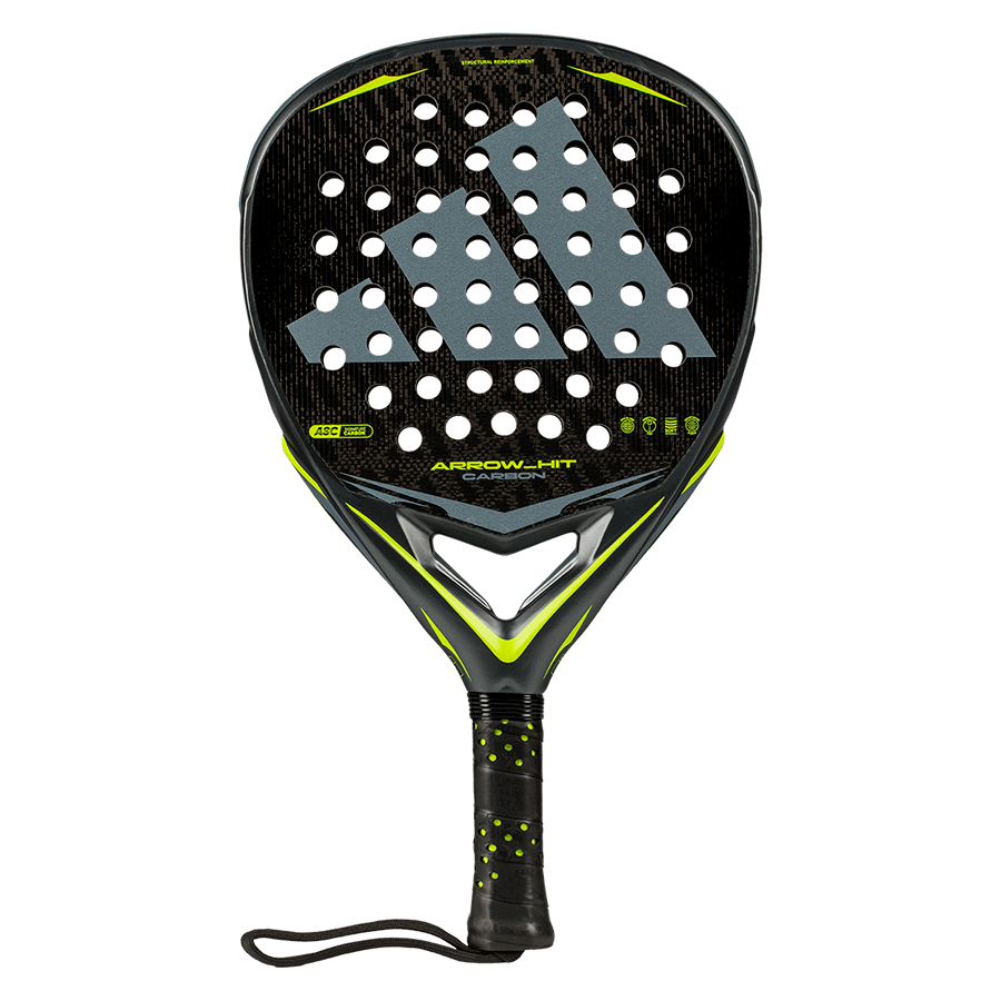 Adidas Arrow Hit Carbon 2026 Padel Racket - Anthracite/Silver Anthracite Silver One Size Padel Adidas