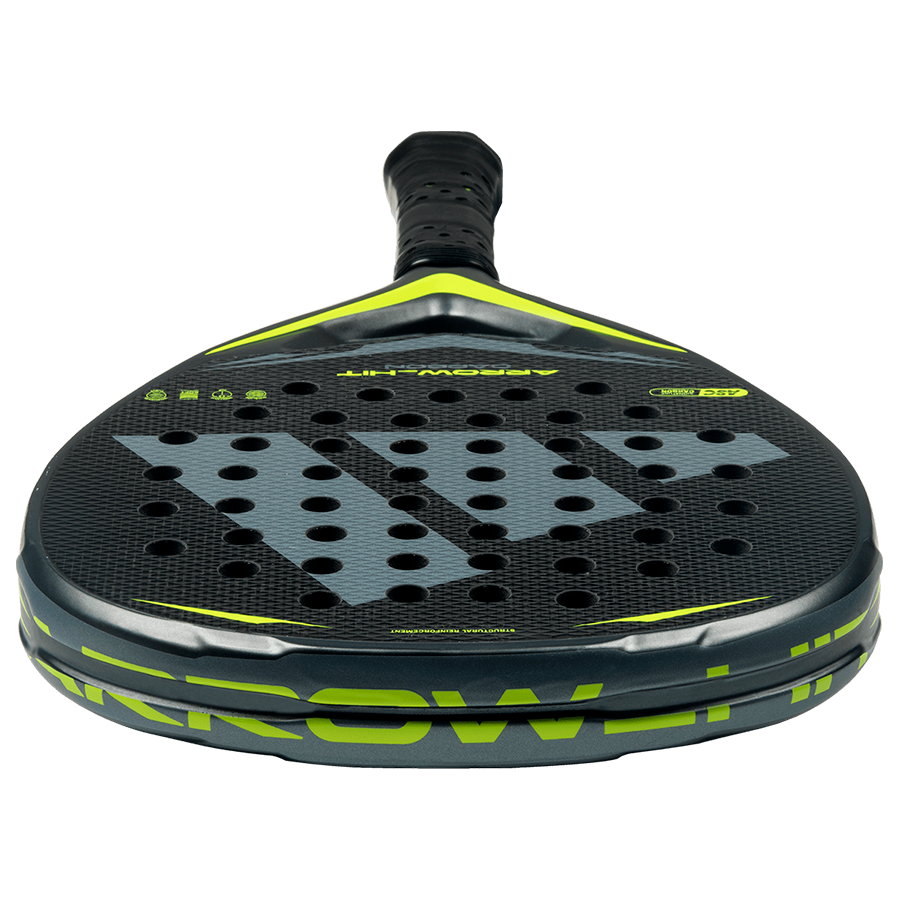 Adidas Arrow Hit Carbon 2026 Padel Racket - Anthracite/Silver Padel Adidas