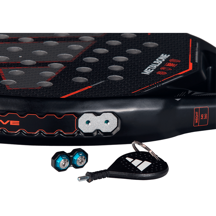 Adidas Metalbone 2026 Padel Racket – Black/Red Padel Adidas