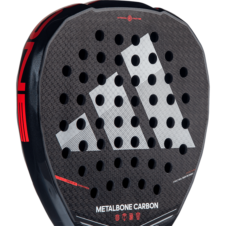 Adidas Metalbone Carbon 2026 Padel Racket - Black/Red Padel Adidas