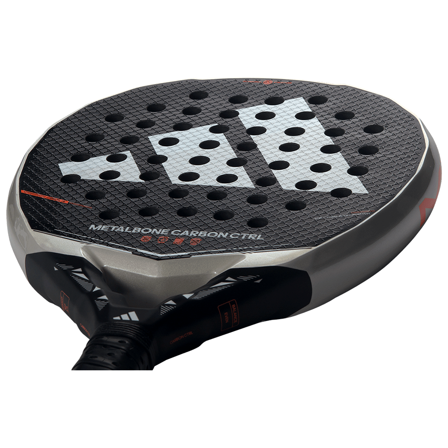 Adidas Metalbone Carbon CTRL 2026 Padel Racket - White/Black Padel Adidas