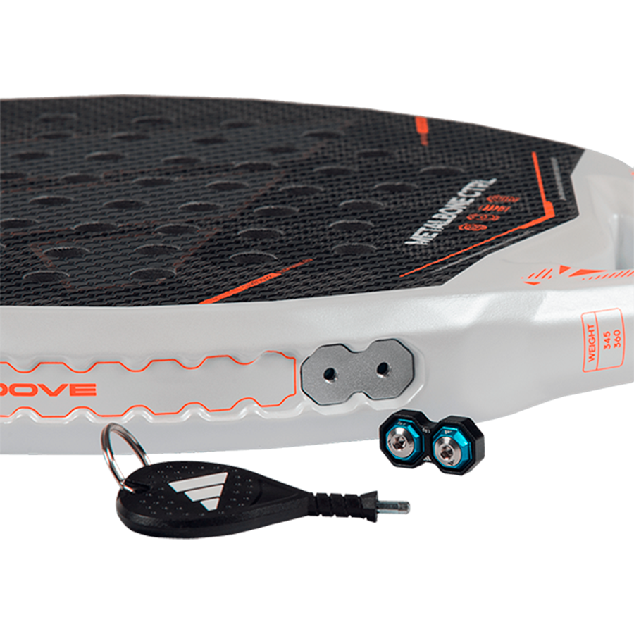 Adidas Metalbone CTRL 2026 Padel Racket - Black/Orange Padel Adidas