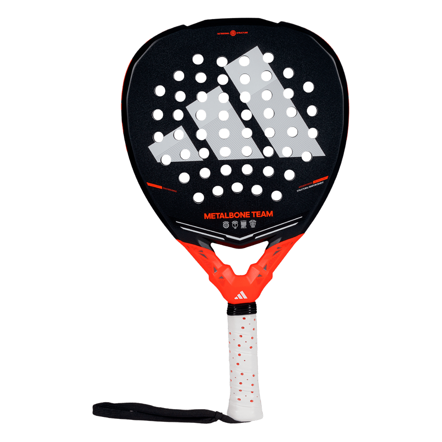 Adidas Metalbone Team 2026 Padel Racket - Black/Red Black Red One Size Padel Adidas