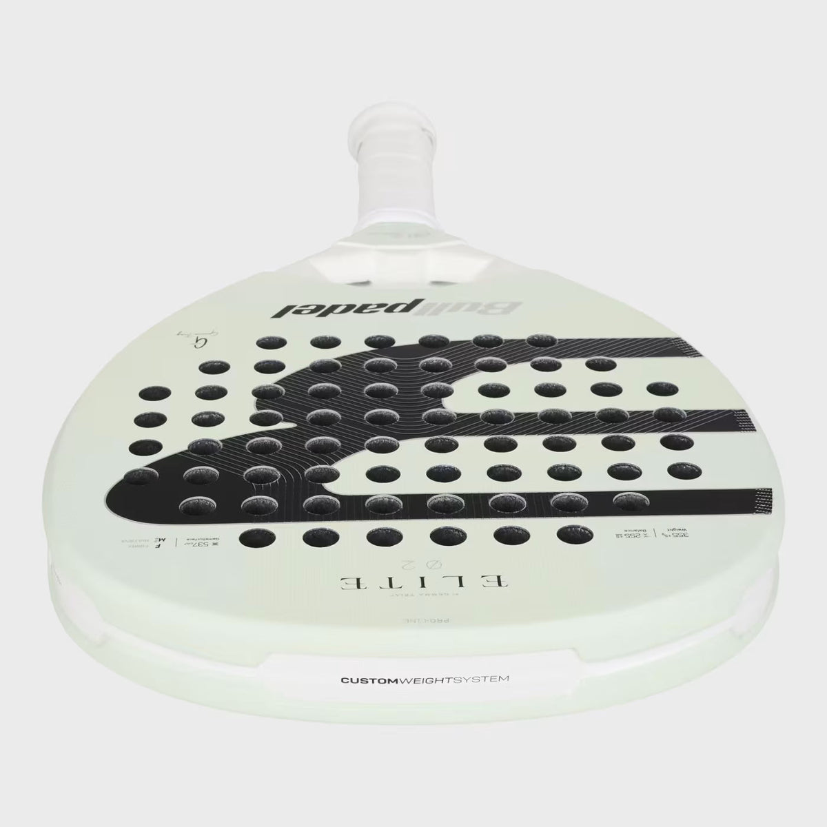 Bullpadel Elite 02 27 Padel Racket - Mint DQ90