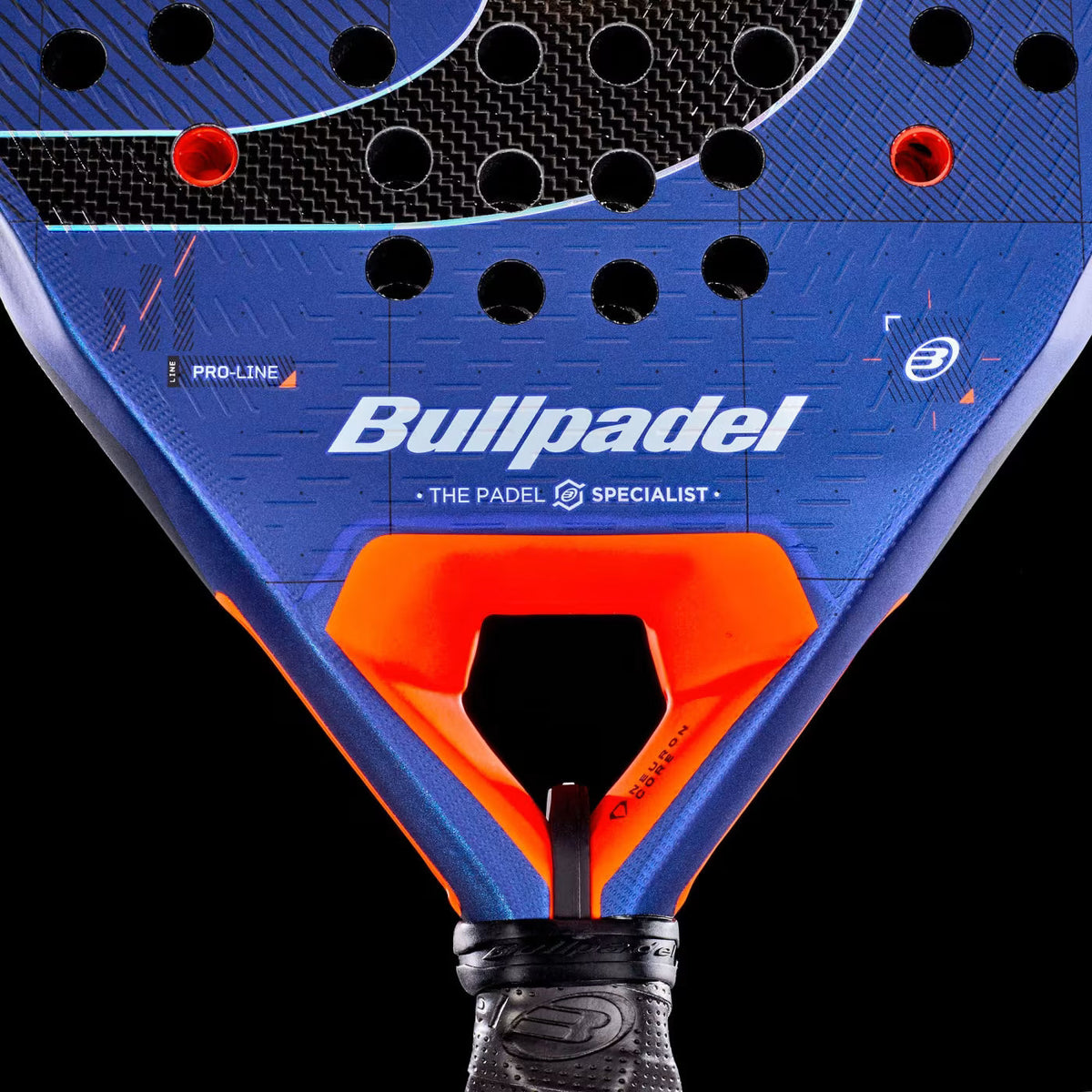 Bullpadel Neuron 27 Padel Racket - Navy Blue DQ83