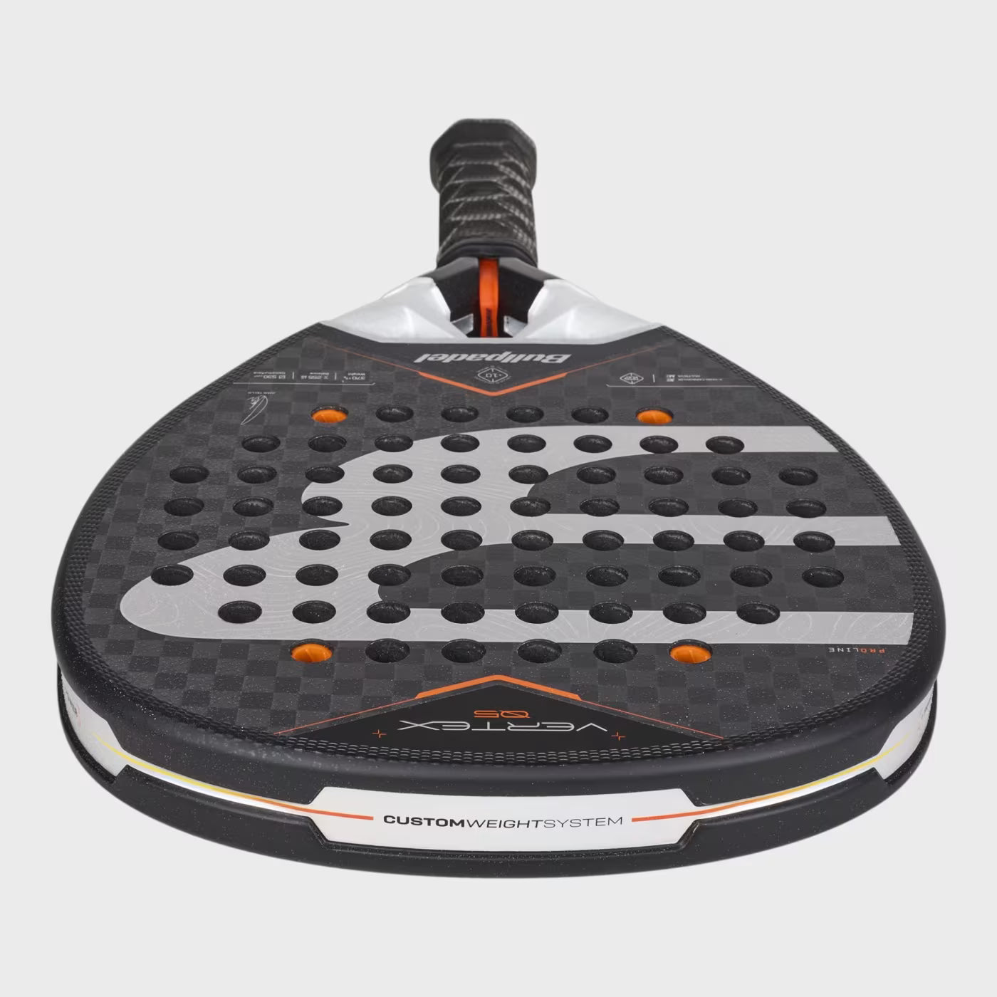 Bullpadel Vertex 05 27 Padel Racket - Black DQ78