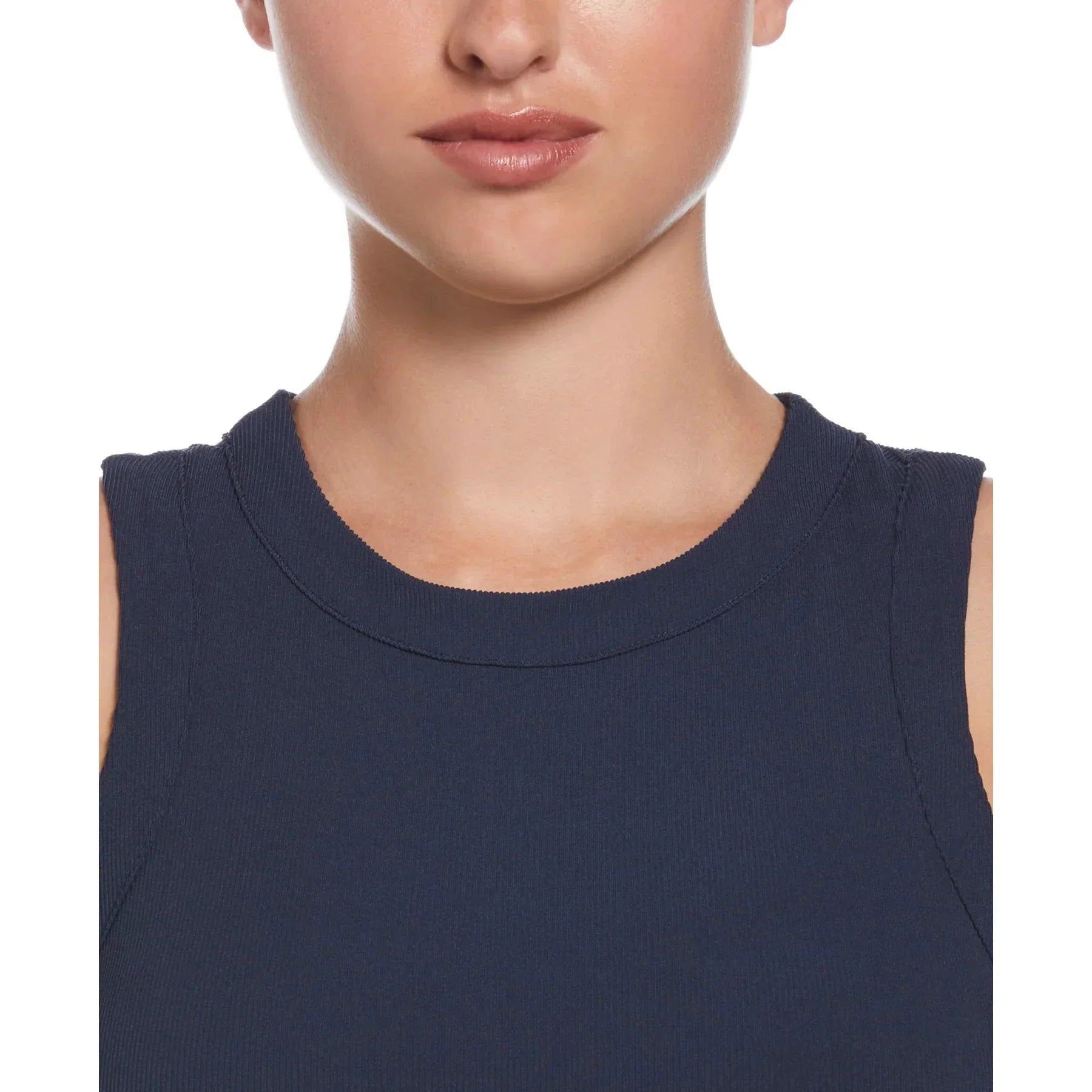 Original Penguin Essential Ribbed (O1KSE016) Tennis Tank Top Women Clothing Original Penguin