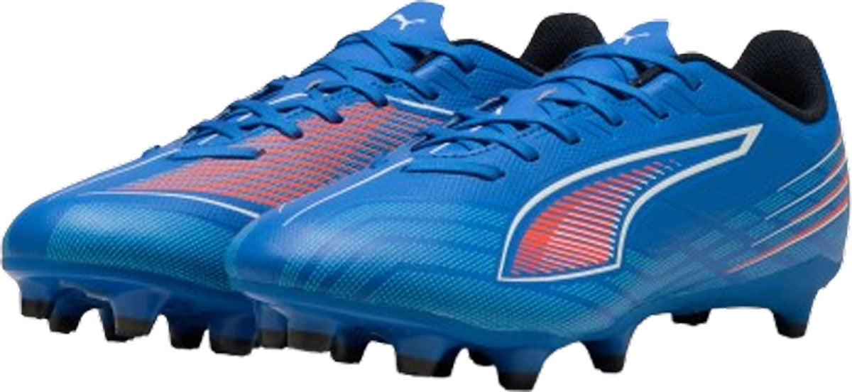 Puma Ultra 6 Play FG/AG Football Boots Men - Ultra Blue/Glowing Red shoes Puma