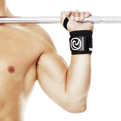 Rehband X-RX Wrist Wraps R-131106-010033 BLACK/WHITE OS Clearance Rehband