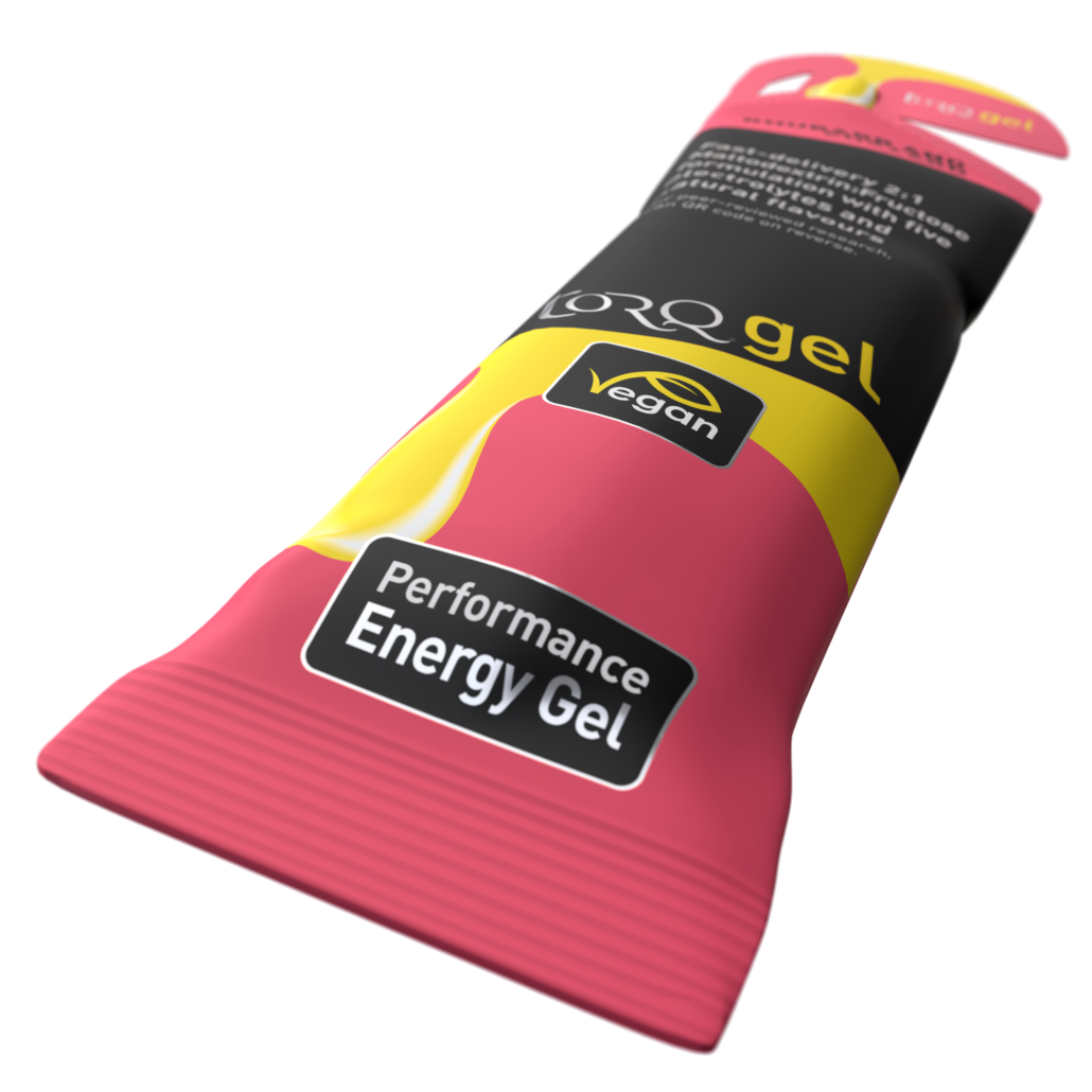 TORQ Energy Gel - Rhubarb & Custard (Box of 15 x 45g) Nutrition Torq
