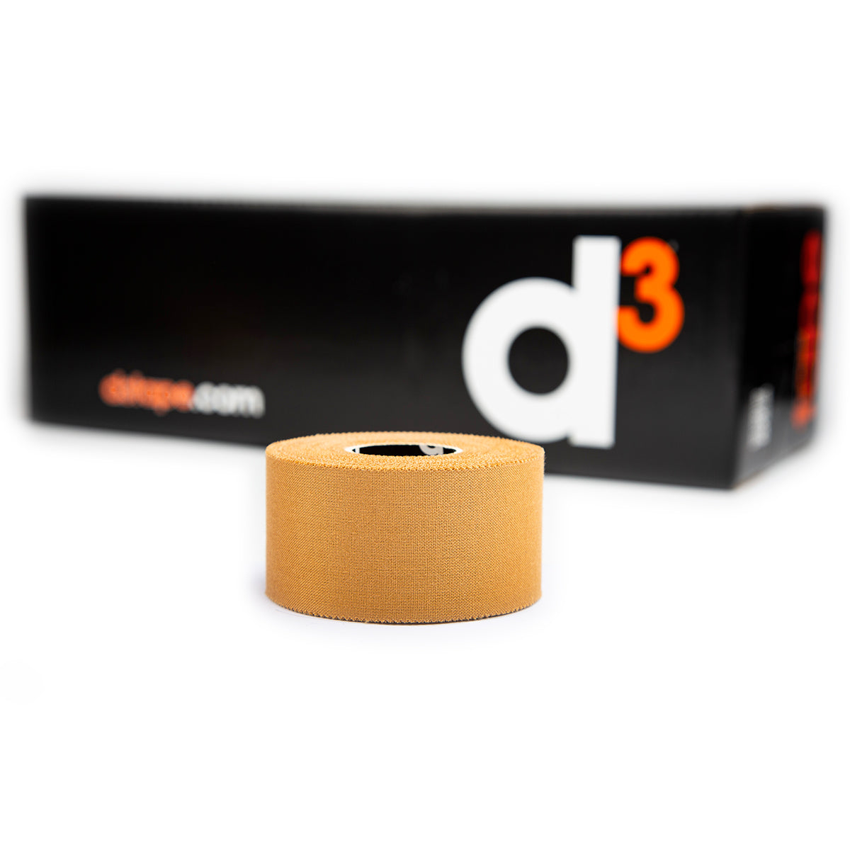 D3 Rigid ZInc Oxide Tape 38mm x 15m Tan