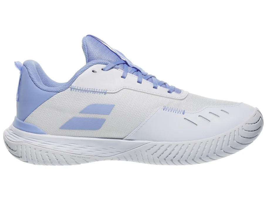 Babolat SFX Evo All Court 2026 Tennis Shoe Women - White/Forever Blue White Forever Blue Tennis Shoes Babolat