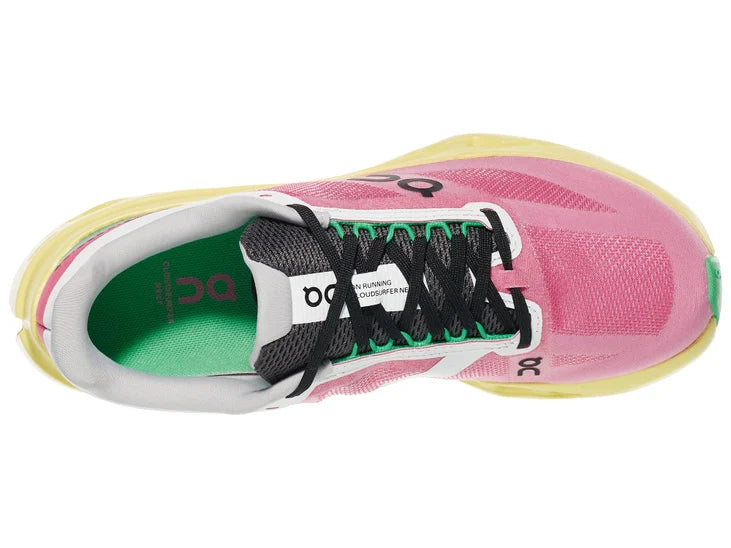 ON Cloudsurfer Next 2 Running Shoes Women-Pink/Limelight