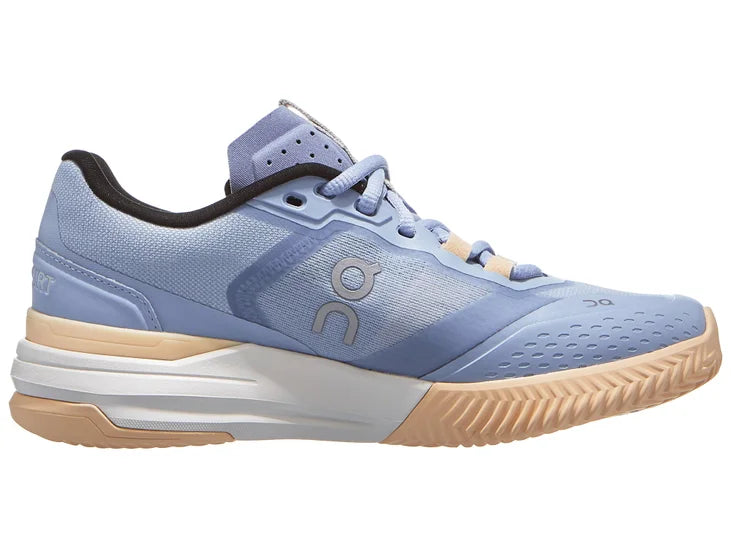 On THE ROGER ADV Pro Clay Shoe Women - Chambray/Blonde