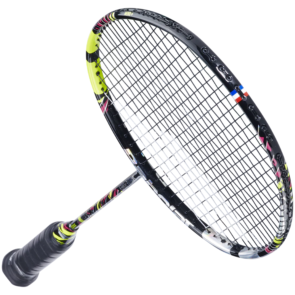 Babolat Satelite Power Badminton Racket Strung - Black/Yellow