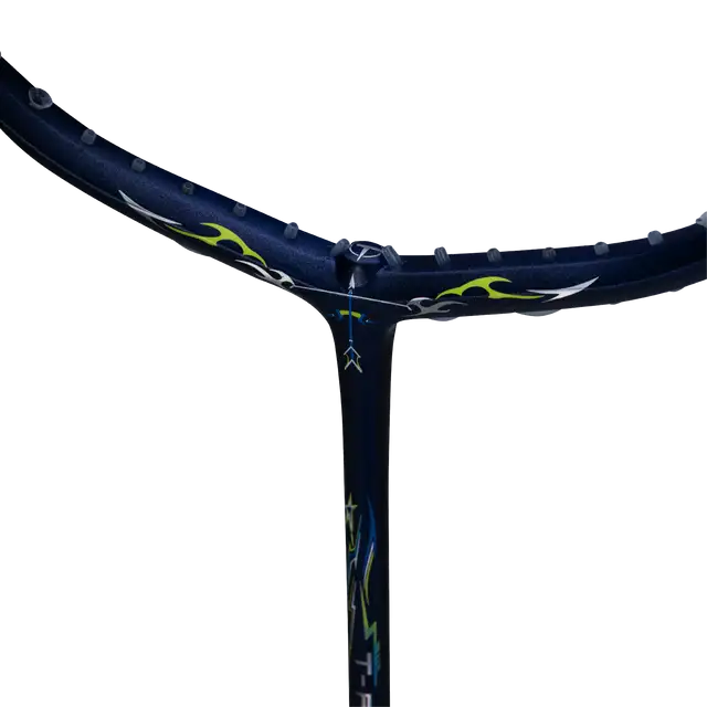 Hundred T-Fusion 300 5U Badminton Racket - Navy/Red