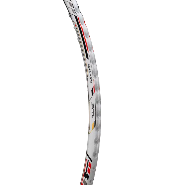 Hundred T-Fusion 500 Attack 4U Badminton Racket - White/Black