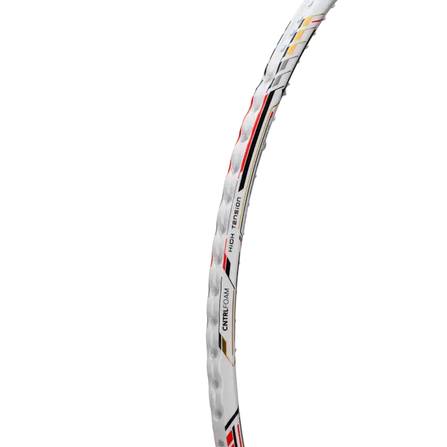 Hundred T-Fusion 500 Attack 4U Badminton Racket - White/Black
